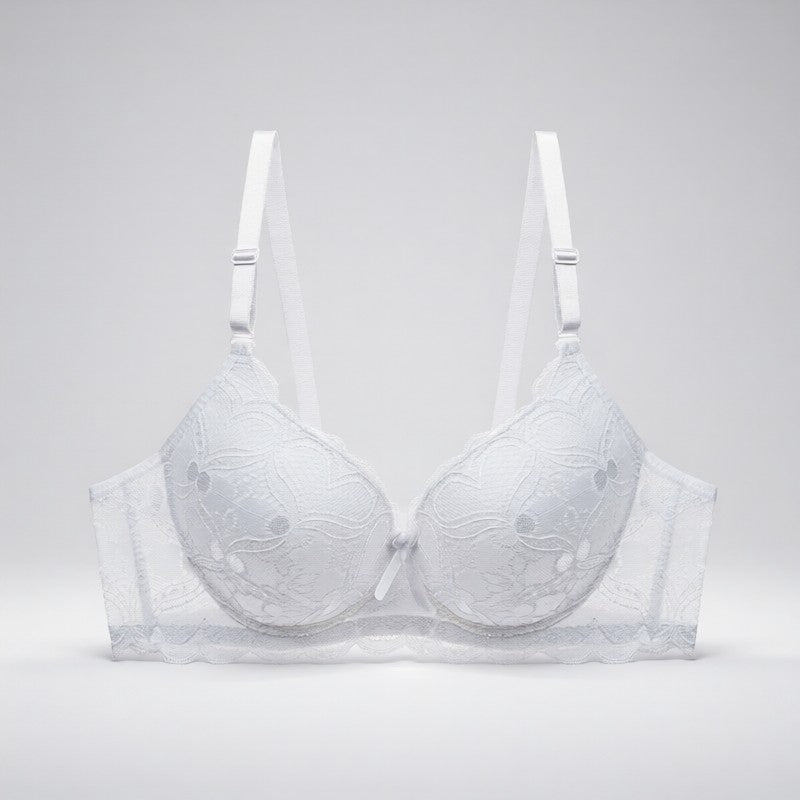 Lace push up bra