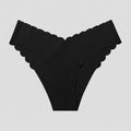 Seamless V-shaped panties