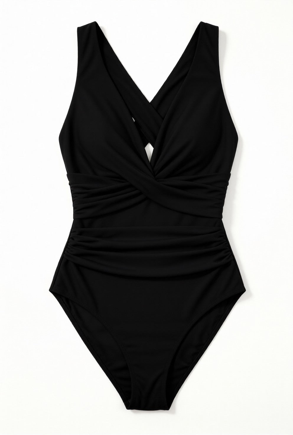 Wide Strap One-Piece Swimwear