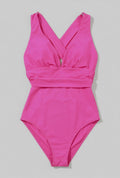 Wide Strap One-Piece Swimwear