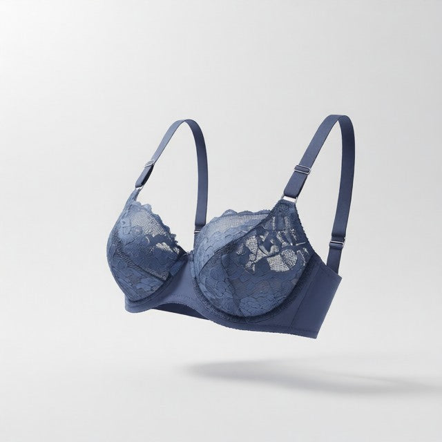 Lace plus size bra