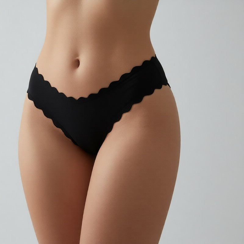 Seamless V-shaped panties