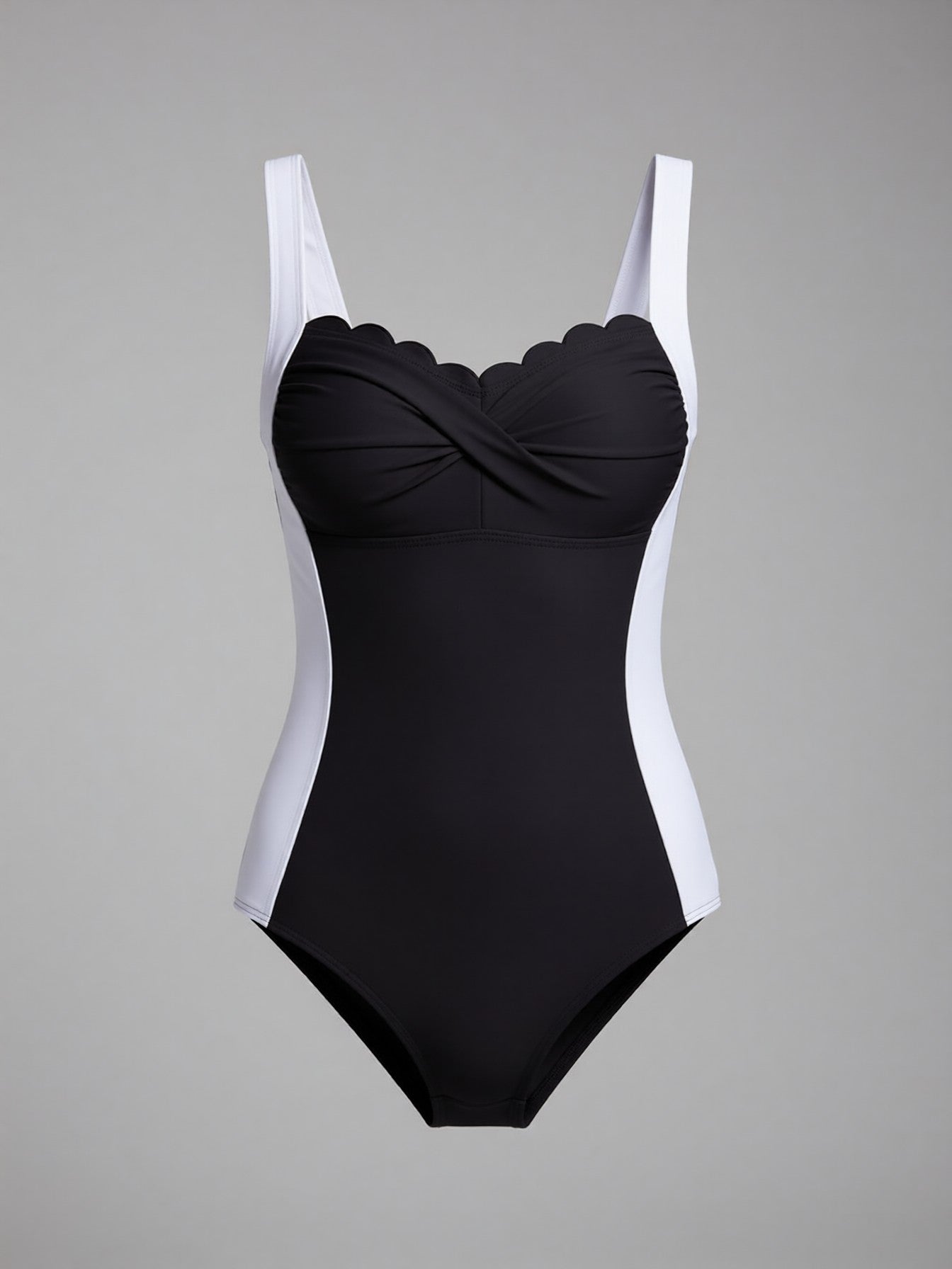 Color Block One-Piece Swimsuit