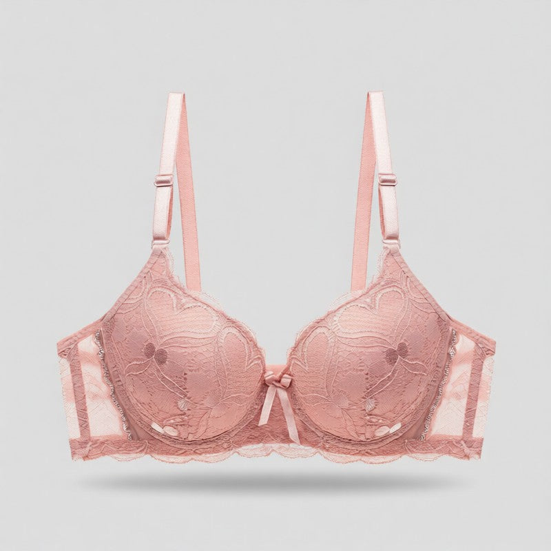 Lace push up bra