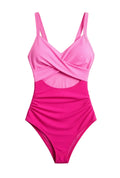 Tied Crisscross Cutout One-Piece Swimwear