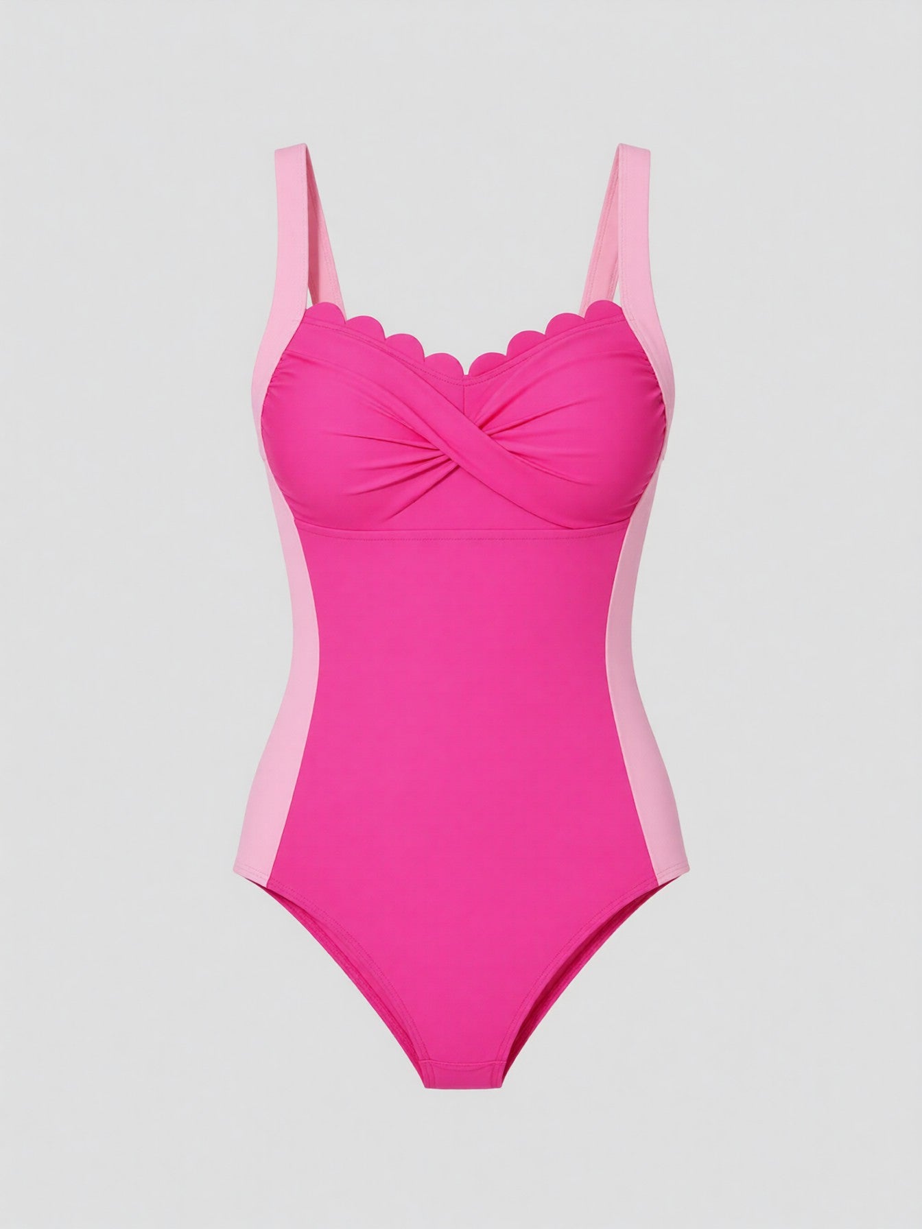 Color Block One-Piece Swimsuit